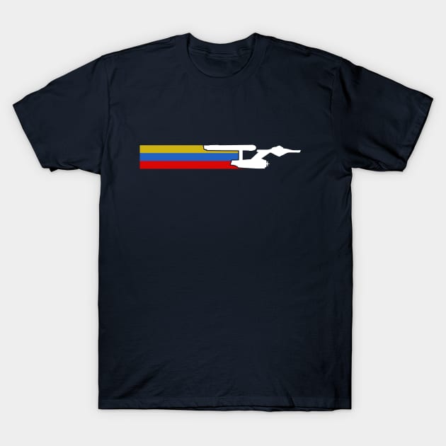 Enterprise Streak T-Shirt by PopCultureShirts